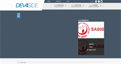 Desktop Screenshot of dev4side.com